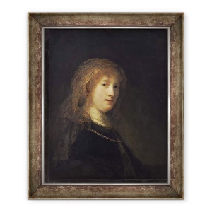 Tablou inramat - Rembrandt Harmensz van Rijn - Saskia van Uylenburgh, 50 x 60 cm