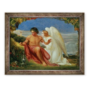 Tablou inramat - Richard Redgrave - Constiinta trezita, 60 x 80 cm