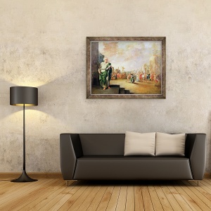 Tablou inramat - Robert van den Hoecke - Sfantul Matthias, 60 x 80 cm - Img 2