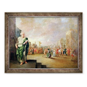 Tablou inramat - Robert van den Hoecke - Sfantul Matthias, 70 x 90 cm