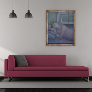 Tablou inramat - Ruth Addinall - Le Reve, 50 x 60 cm - Img 2