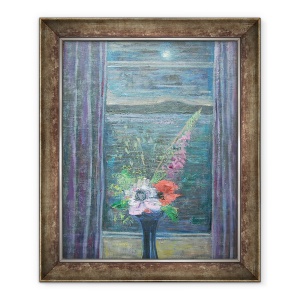 Tablou inramat - Ruth Addinall - Noapte de vara, 50 x 60 cm