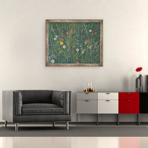 Tablou inramat - Ruth Addinall - Plante de Machair, 50 x 60 cm - Img 2
