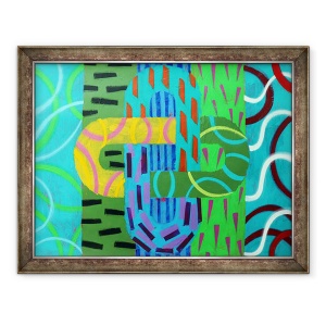 Tablou inramat - Sara Hayward - Abstract 8, 60 x 80 cm