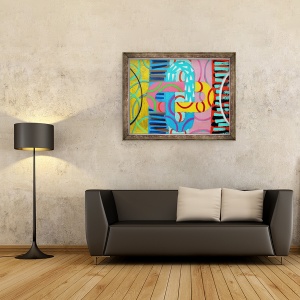 Tablou inramat - Sara Hayward - Abstract 9, 70 x 90 cAbstract - Img 2