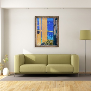 Tablou inramat - Sara Hayward - Dinard, 70 x 90 cm - Img 2
