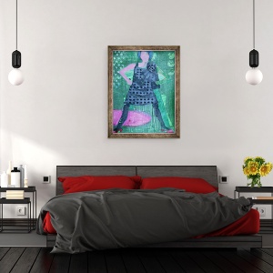 Tablou inramat - Sara Hayward - Elle 13, 60 x 80 cm - Img 3