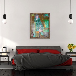 Tablou inramat - Sara Hayward - Elle 17, 60 x 80 cm - Img 3