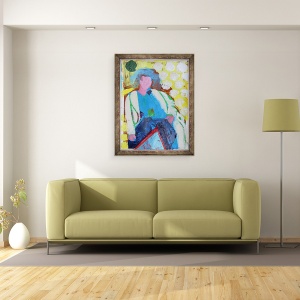 Tablou inramat - Sara Hayward - Elle 9, 70 x 90 cm - Img 2