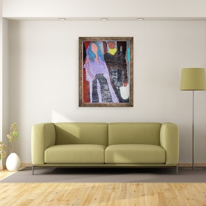 Tablou inramat - Sara Hayward - Elle IV, 70 x 90 cm - Img 2