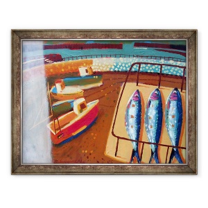 Tablou inramat - Sara Hayward - Hering, 70 x 90 cm