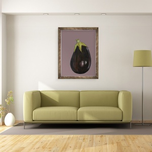 Tablou inramat - Sarah Thompson-Engels - Aubergine, 60 x 80 cm - Img 2