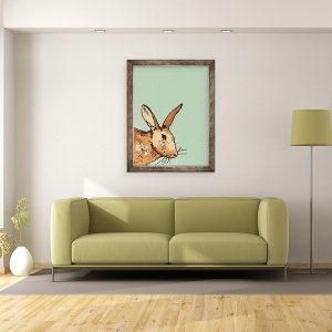 Tablou inramat - Sarah Thompson-Engels - Hare, 60 x 80 cm - Img 2