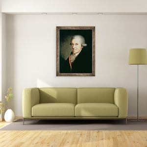 Tablou inramat - Scoala austriaca - Johann Michael Haydn 1737-1806, 60 x 80 cm - Img 2