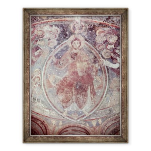 Tablou inramat - Scoala franceza - Hristos Pantocrator, 60 x 80 cm