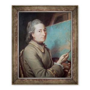 Tablou inramat - Scoala Franceza - Portretul lui Claude Dupin, 70 x 85 cm