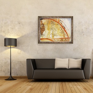 Tablou inramat - Scoala spaniola - Pacatul originar, 60 x 80 cm - Img 2