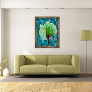 Tablou inramat - Scott J. Davis - Ceai Rose 2, 70 x 90 cm - Img 2