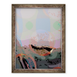Tablou inramat - Scott J. Davis - Mona 7, 60 x 80 cm