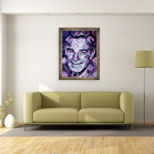Tablou inramat - Scott J. Davis - Randolph Scott, 70 x 90 cm - Img 2