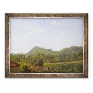 Tablou inramat - Simon Alexandre Clement Denis - Vedere langa Napoli, 70 x 90 cm