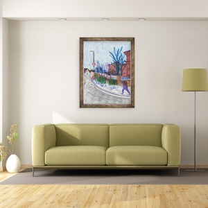 Tablou inramat - Sol Jeong - scolarite, 70 x 90 cm - Img 2