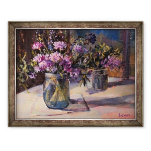 Tablou inramat - Sue Wales - Usturoi salbatic, 1999, 60 x 80 cm