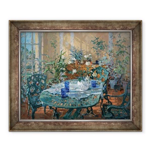 Tablou inramat - Susan Ryder - Conservatorul cu sticla albastra, 50 x 60 cm