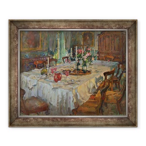 Tablou inramat - Susan Ryder - Dupa petrecere, 50 x 60 cm