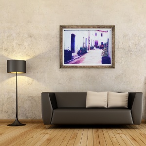 Tablou inramat - Sylver Bernat - La vecina, 2019, 60 x 80 cm - Img 2