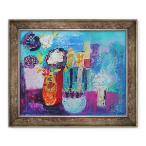 Tablou inramat - Sylvia Paul - Albastru Beyond 2013, 50 x 60 cm