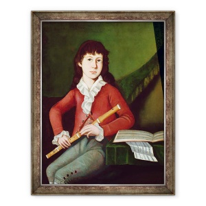 Tablou inramat - The Beardsley Limner - Clarendon Dix, 70 x 90 cm