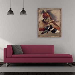 Tablou inramat - Theodore Gericault - Animale, 50 x 60 cm - Img 2