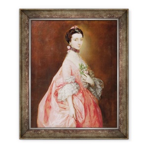Tablou inramat - Thomas Gainsborough - Mary Little, 50 x 60 cm