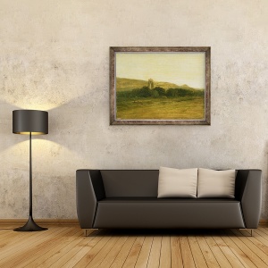 Tablou inramat - Thomas Girtin - Prioria Guisborough, 60 x 80 cm - Img 2