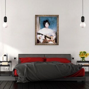 Tablou inramat - Thomas Lawrence - Lady Wallscourt, 70 x 90 cm - Img 3