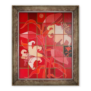 Tablou inramat - Timothy Nathan Joel - Crin vermilion franceza, 2012, 50 x 60 cm