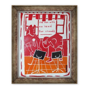 Tablou inramat - Timothy Nathan Joel - Omul fara cap pentru multimi, 2012, 50 x 60 cm