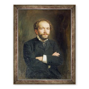Tablou inramat - Viktor Karlovich Stemberg - Portretul lui Nikolai Karlovich Medtner 1879-1951 1906, 70 x 90 cm