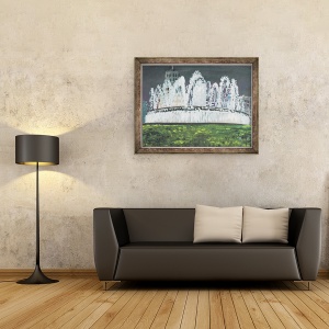 Tablou inramat - Vincent Alexander Booth - Barcelona noapte, 1994, 70 x 90 cm - Img 2