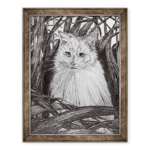 Tablou inramat - Vincent Alexander Booth - Jungle Monty, 2015, 60 x 80 cm