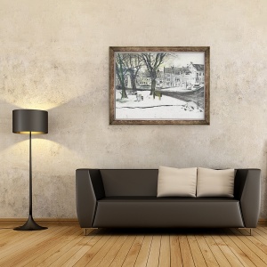 Tablou inramat - Vincent Alexander Booth - Osmotherley North Yorkshire, 1997, 60 x 80 cm - Img 2