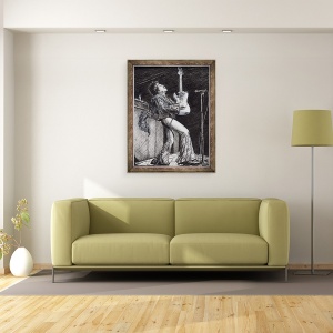 Tablou inramat - Vincent Alexander Booth - Rock Star, 2009, 70 x 90 cm - Img 2