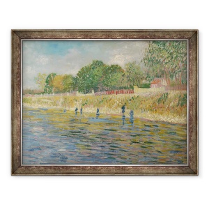 Tablou inramat - Vincent van Gogh - Banca Senei, 70 x 90 cm