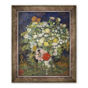 Tablou inramat - Vincent van Gogh - Buchet de flori in vaza, 70 x 85 cm