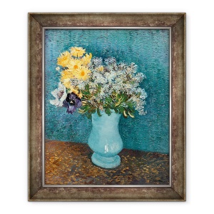 Tablou inramat - Vincent van Gogh - Vaza de flori, 70 x 85 cm