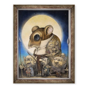 Tablou inramat - Wayne Anderson - Luna a crescut, 60 x 80 cm