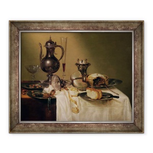 Tablou inramat - Willem Claesz. Heda - Natura moarta II, 70 x 85 cm