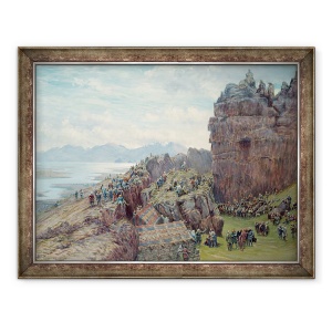 Tablou inramat - William Gersham Collingwood - Althing in sesiune, 70 x 90 cm