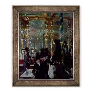 Tablou inramat - William Orpen - Cafe Royal, Londra, 50 x 60 cm